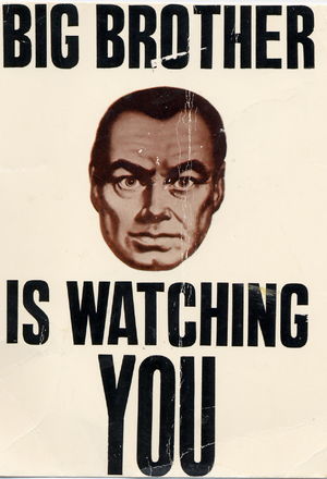 affiche Big brother is watching you